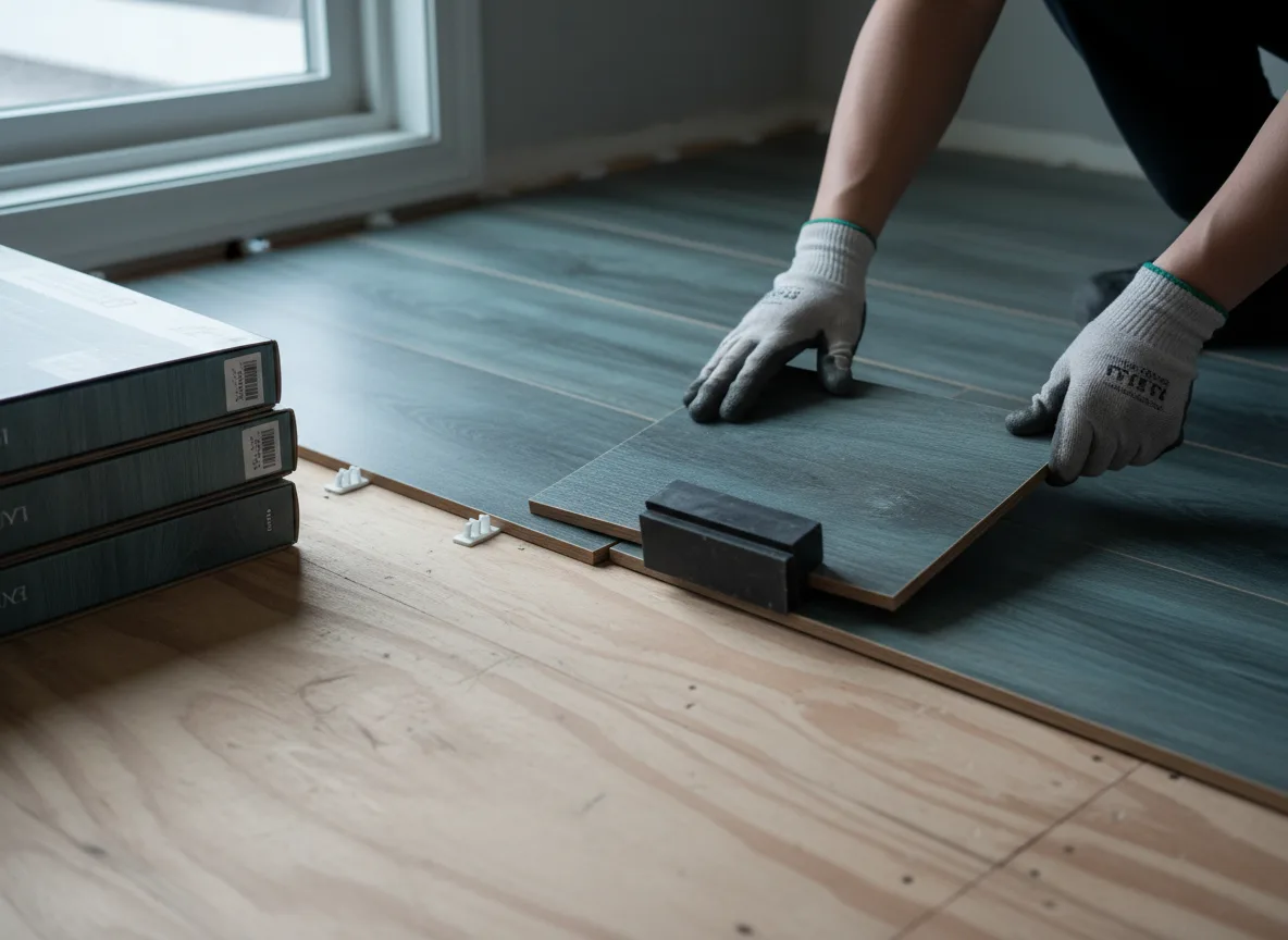 Luxury Vinyl Plank Installation company in Rattan, OK